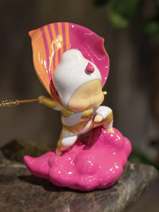 稀奇艺术《紫气东来》家居装饰创意办公室可爱小摆件生日礼物 商品图4