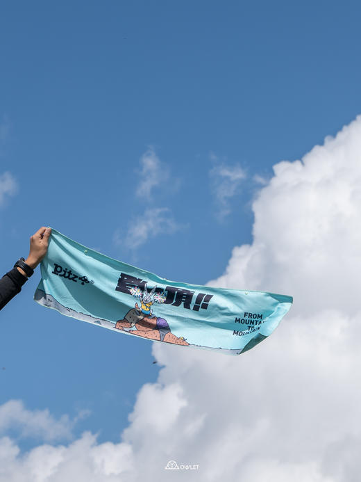 Pitz 户外旅行运动健身 速干吸汗冷感毛巾 商品图3