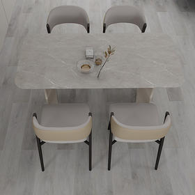 顾家家居整装 极简格调 餐台餐椅电视柜 PT2091系列