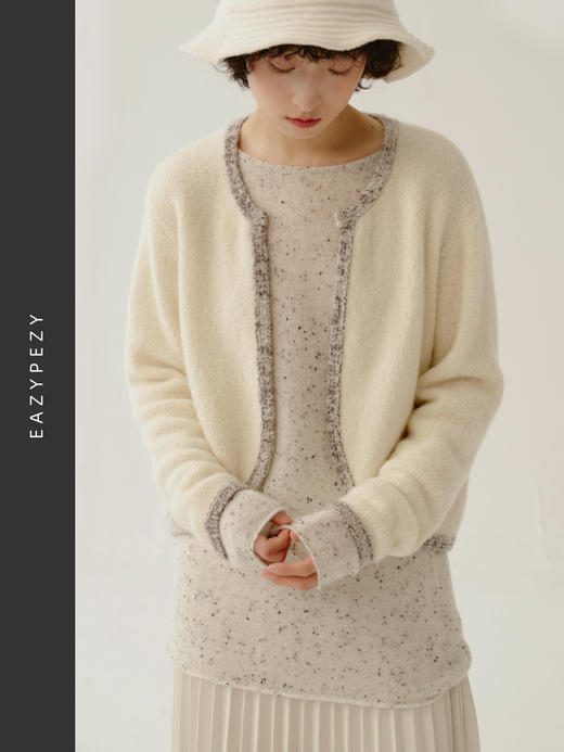 EAZYPEZY 2023AW 极简圈圈小香外套 商品图0