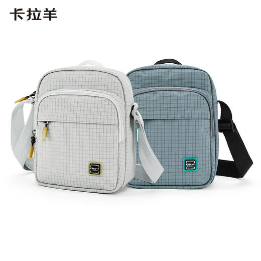 卡拉羊大容量多功能单肩包男女户外休闲轻便百搭简约格调CX4026 商品图1