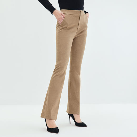 EITIE爱特爱冬季新款时尚修身显瘦高腰裤子7205901 商品图1