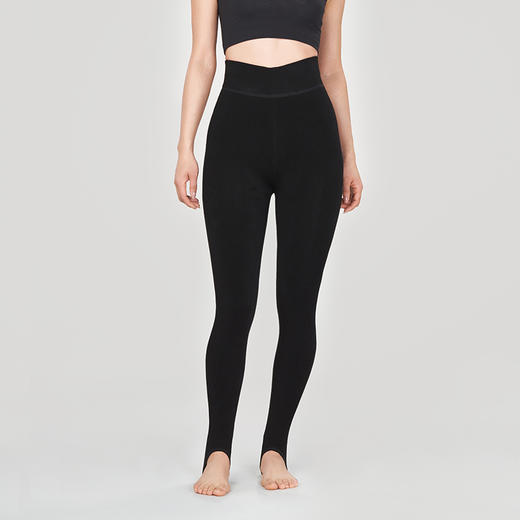 都市丽人超级暖臻暖打底裤秋裤负15度以下适穿粘纤踩脚裤加加厚款一体裤保暖裤LG34B5 商品图0