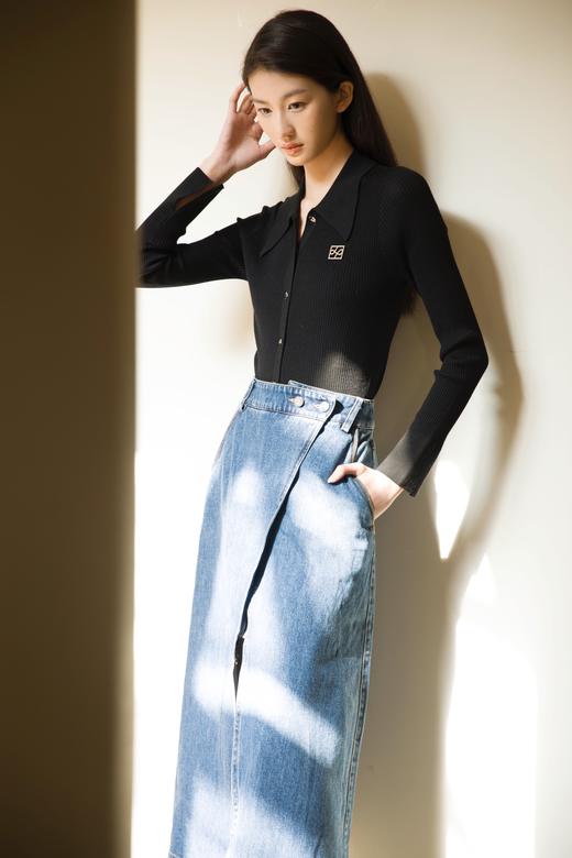 翻领开衫 商品图5