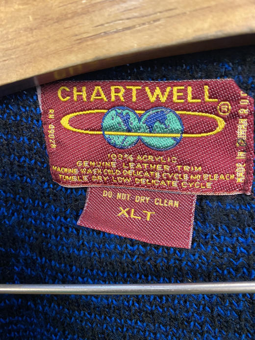 90年代 Vintage CHARTWELL 台湾制 针织毛衣 _SWT(XL) 商品图2