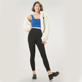 都市丽人强暖瑜伽运动裤秋裤负15至负5度适穿锦纶九分裤加厚款百搭裤打底裤保暖裤LL34A9