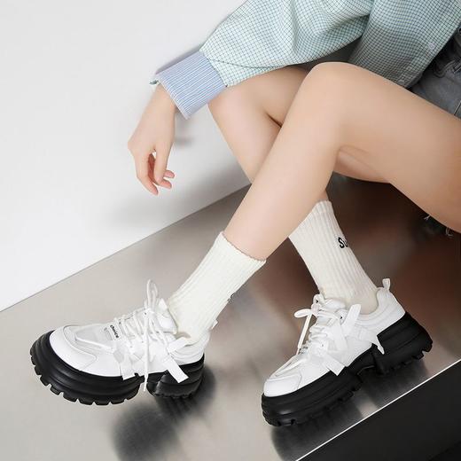 ZHR网面老爹鞋女厚底女鞋秋季百搭休闲鞋女鞋子女百搭女士运动鞋 商品图5