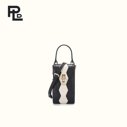 保兰德PLD东方雅奢经典系列手机袋女竖款斜挎包包女链条手机包迷你小包通勤中国包 商品图1