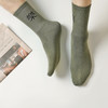 都市丽人都市锋尚简约系列精梳棉袜子中筒袜中厚款男士常规袜新年本命年红品FC3DD3 商品缩略图0