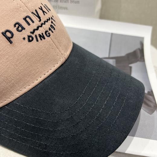  PanYiXiu/潘依绣夏季时尚韩版潮流街头撞色百搭复古鸭舌帽 CF0203 商品图2