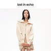 lost in echo设计师品牌大翻领设计感双开拉链宽松轮廓外套女百搭 商品缩略图2
