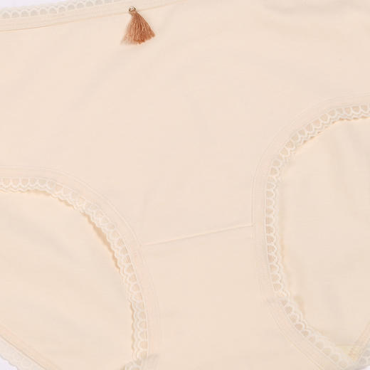 都市丽人健康系列棉质三角女士内裤新年本命年红品中腰三角裤LK32D8 商品图6