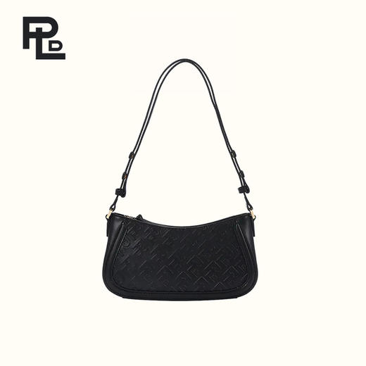 PLD/保兰德 法棍包腋下包 时尚肩带两用女士单肩包斜挎包手提包头层牛皮 商品图1