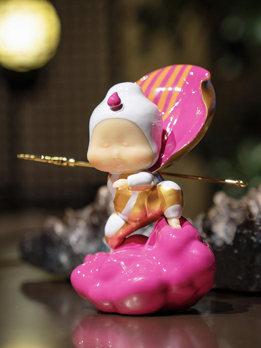 稀奇艺术《紫气东来》家居装饰创意办公室可爱小摆件生日礼物 商品图0