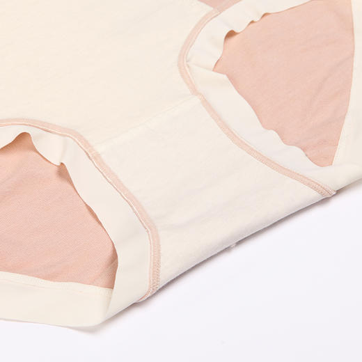 都市丽人基础系列棉磨毛木代尔系列低腰平角女士内裤LK34B7 商品图6