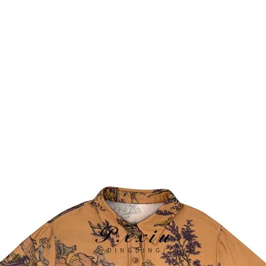 PanYiXiu/潘依绣【悠悠风光】夏季国风山水气质显瘦连衣裙W-61339 商品图2