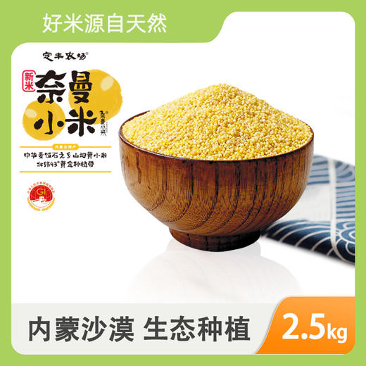 奈曼山地黄小米（氮气保鲜）(2.5kg（250g×20袋）/盒） 商品图3