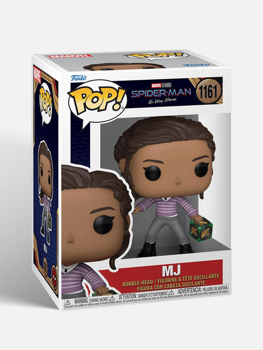 Funko POP美漫蜘蛛侠英雄无归第三季MJ与盒子手办摆件 67609 商品图4