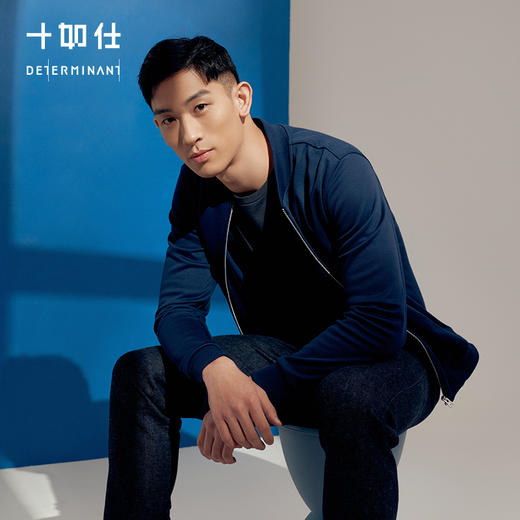 十如仕针织加绒夹克外套-OW01-01 商品图0