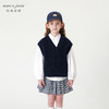 马克珍妮秋装新款 男童V领针织衫马甲毛衣 儿童上衣231820 商品缩略图0