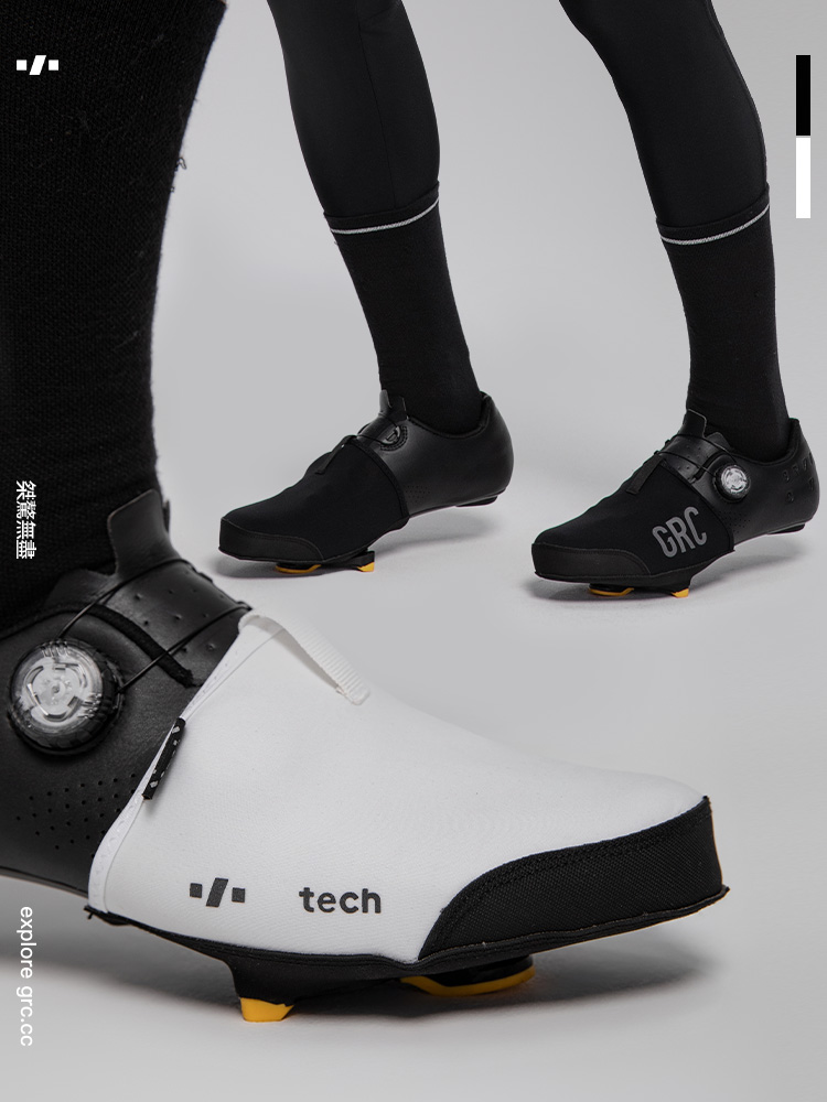 GRC桀骜无尽秋冬新款TECH保暖防风防雨御寒公路自行车骑行鞋尖套