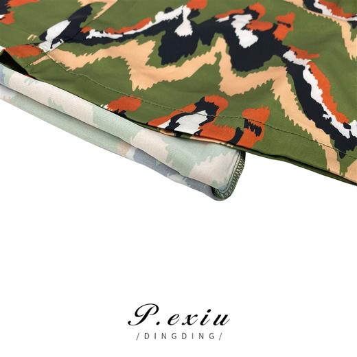 04-6潘依绣丁丁宠粉【迷醉森林】宽松复古松紧腰直筒休闲裤 W-61196 商品图3