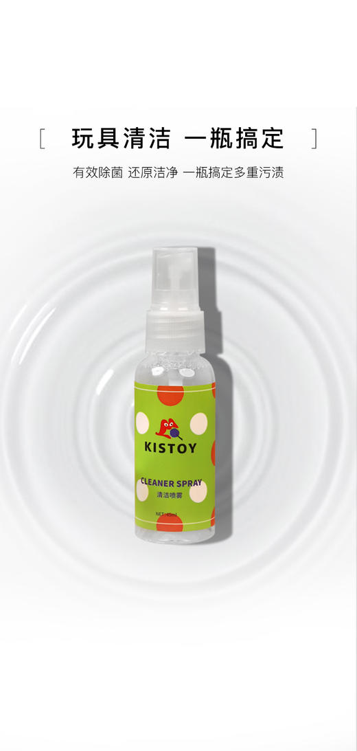 KISTOY器具清洗液45ml成人玩具清洁剂情趣用品 商品图0