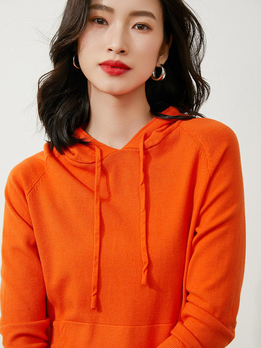 【蒙尚妃针织连帽卫衣】外穿显瘦😍内搭亦神器❗春秋冬三季好搭⛄可单穿、可外搭 商品图1