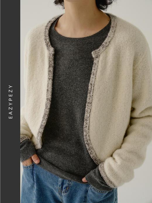 EAZYPEZY 2023AW 极简圈圈小香外套 商品图1