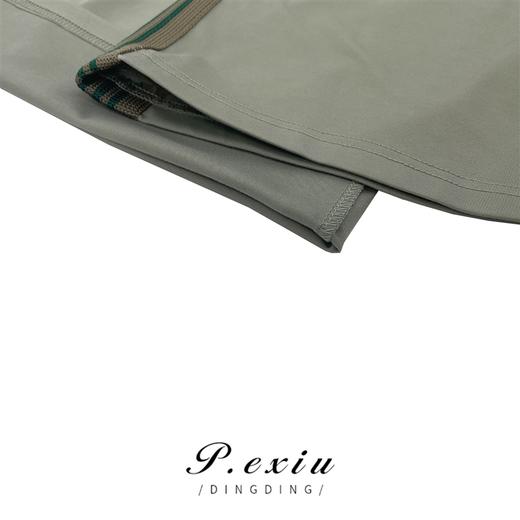 01-1 潘依绣丁丁宠粉【潇洒姐姐】韩版时尚潮流侧条纹松紧腰直筒休闲裤 W-61187 商品图2