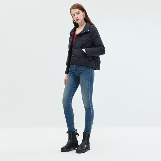 EITIE爱特爱冬季新款通勤显瘦轻薄保暖短款羽绒服7211903 商品图7