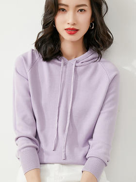 【蒙尚妃针织连帽卫衣】外穿显瘦😍内搭亦神器❗春秋冬三季好搭⛄可单穿、可外搭