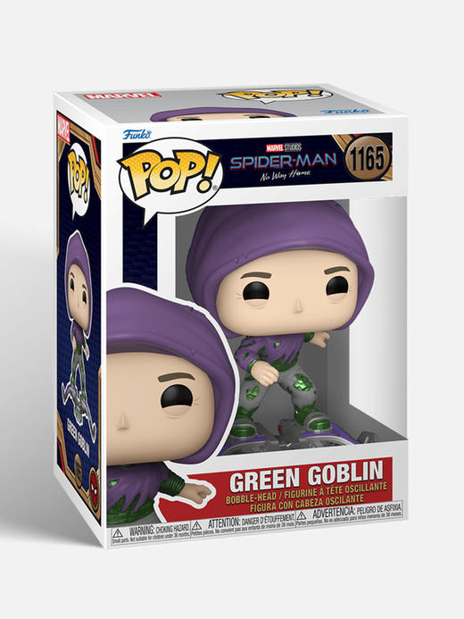 Funko POP美漫蜘蛛侠英雄无归第三季绿魔金属款手办摆件 67605 商品图4