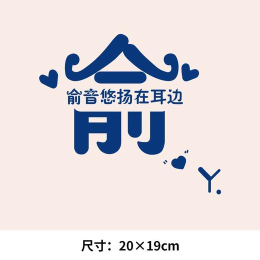 个性文字百家姓氏 解 龚 苏 可水洗烫花热转印烫画贴衣服转印胸标 商品图5