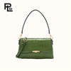 保兰德PLD东方雅奢兰花系列鳄鱼纹腋下包小众设计女单肩斜挎包手提小方包通勤中国包 商品缩略图0