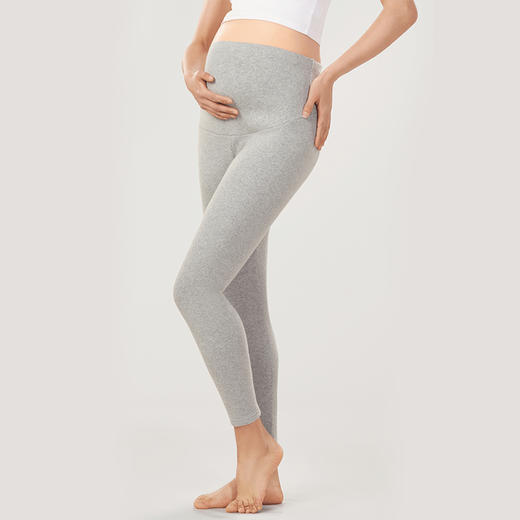 都市丽人强暖打底裤秋裤负15至负5度适穿棉孕妇九分打底裤厚款孕妇裤保暖裤LL39A3 商品图1