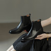 切尔西短靴加绒烟筒靴，平底马丁靴英伦风短靴YT-933-7 商品缩略图4