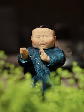 稀奇艺术玻璃钢雕塑瞿广慈《一代宗师》现代客厅摆件高端礼品