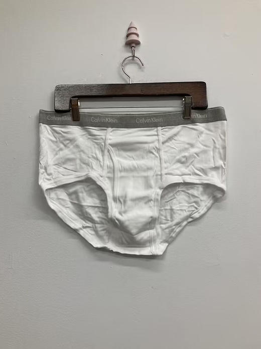 Calvin Klein/CK 男士纯棉LOGO透气舒适三角内裤（单条装） 商品图2