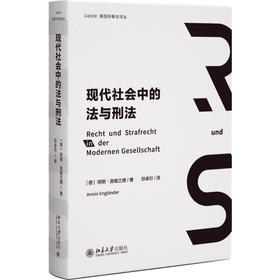 现代社会中的法与刑法 阿明·英格兰德 北京大学出版社