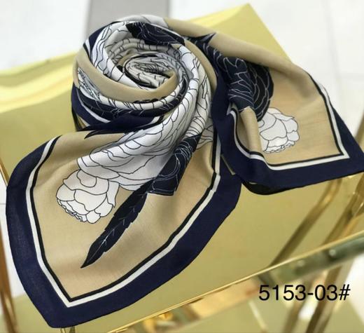 优品堂【花影摇曳】90方巾 商品图4
