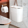 「大小两号！壁挂式」居家日用颜值厨房橱柜壁挂厨余垃圾桶带盖浴室悬挂垃圾筒垃圾筐纸篓用品 商品缩略图3