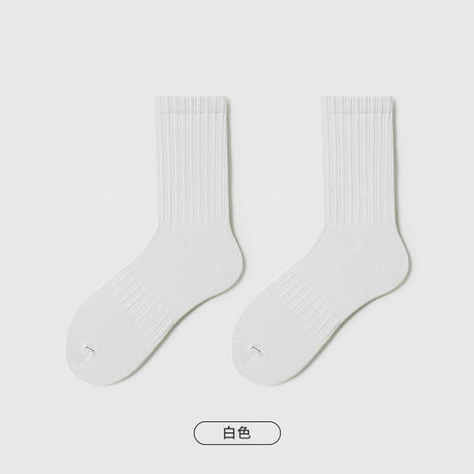 都市丽人都市锋尚简约系列高含棉袜子中筒袜中厚款男士常规袜FC3DD9 商品图9