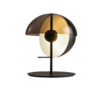 悦珑湾主卧铁艺玻璃台灯