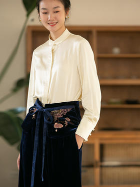 牧衣游原创 丝绒刺绣腰封东方禅意百搭------ 小记【不支持会员折】