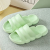 【柔软Q弹“毛毛虫”！踩屎感拖鞋】时尚百搭，软韧EVA，减震回弹 3.5cm厚底，软而不塌，防滑抓地，耐磨耐踩，多色可选毛毛虫拖鞋棉 商品缩略图4