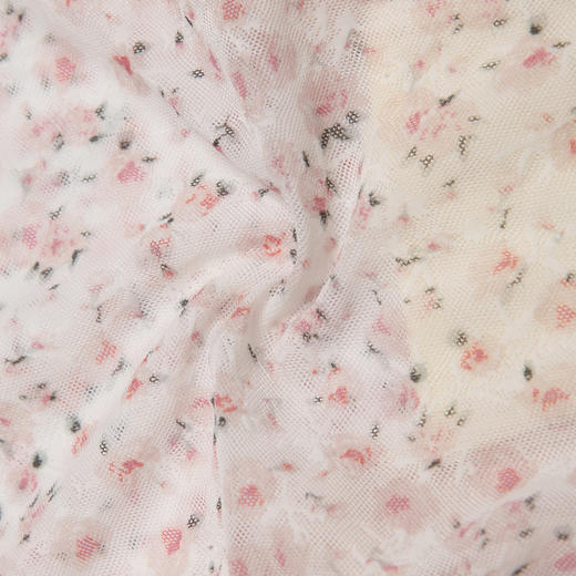 都市丽人基础系列纯色蕾丝网布平角女士内裤中腰平角裤LK35F2 商品图3