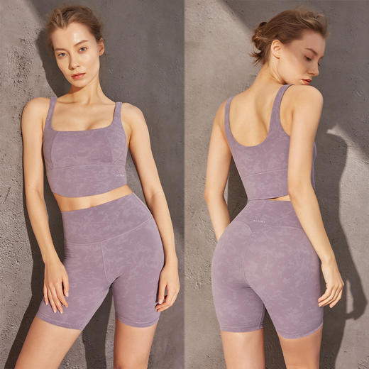 TITIKAACTIVE|运动健身背心瑜珈带胸垫文胸吸汗内衣120T30720 商品图2