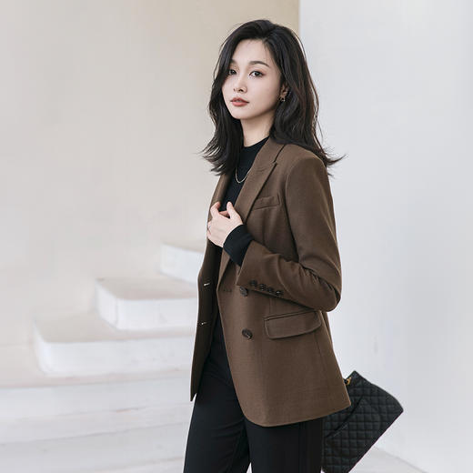 火桐hooton精仿澳毛双排扣西装238803 商品图4