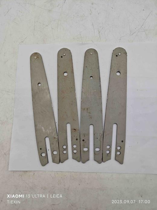 【货号07529】二手处理6寸电链锯导板6寸单手锯导板电链锯配件马刀锯导板 商品图1